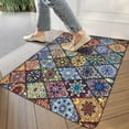 thumbnail image 3 of Bohemian Colored Geometric Patterns (4) Door Mat 30 X 17 Inch Welcome Doormat Indoor Outdoor Entrance Floor Mat Non Slip Spring Summer Decor Rubber Mats, 3 of 6