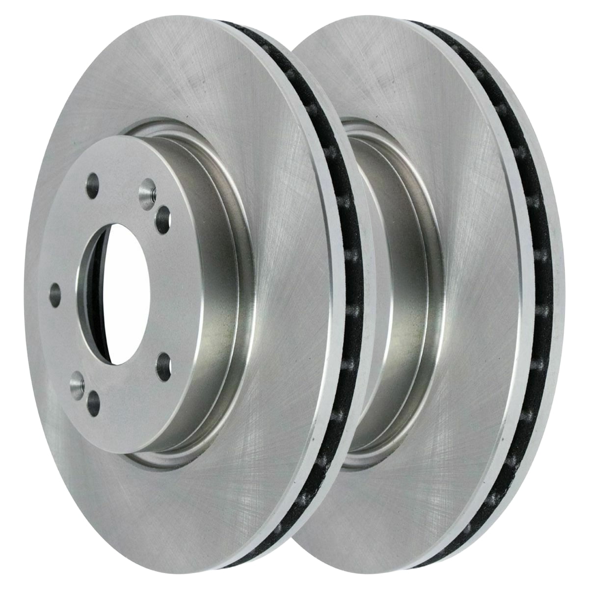 AutoShack Front Brake Rotors Pair of 2 Driver and Passenger Side