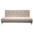 thumbnail image 2 of Sofá cama EL BAZAR STORE Zeus Beige 3 posiciones Moderno Abotonado, 2 of 5