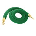 thumbnail image 1 of Barrier Rope Green Stands Poles Hooks Show 59.0 inch, 1 of 8