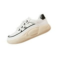 thumbnail image 1 of Zapatillas De Deporte De Plataforma Para Mujer, Zapatillas Ligeras De Suela Gruesa, Zapatos De Verano Para Mujer, 38 Blanco Sunnimix zapatillas casuales de mujer, 1 of 8