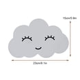 thumbnail image 4 of VONKY 2piece With Cute Smiling Clouds Wall Stickers Easy To Install Durable Cloud Wall Boards type 1 1Set, 4 of 6