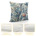 thumbnail image 4 of Shiartex  Chinoiserie Trees and Birds Blue and White Throw Pillow Cover,  Cushion Case Outdoor Decoration for Sofa Couch Farmhouse, 4 of 5