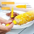 thumbnail image 3 of Paquete de 10 soportes para maíz, soportes para maíz de acero inoxidable, brochetas de mazorca de maíz, dos dientes, mangos de maíz, soportes para parrilla, palillos de maíz para brochetas de kebab,, 3 of 6