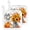 Orange, variant on Fall Thanksgiving Pot Holders for Kitchen Heatproof Potholder, 2 Pack White Orange Pumpkin Leaf Flower Autumn Hot Pads Multipurpose Oven Pads Terry Cloth Potholders Trivet for Cooking and Baking
