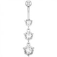 thumbnail image 4 of Belly Button Ring Updated S Urgical Steel Belly Button Rings With Properly, 4 of 9