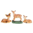 thumbnail image 1 of 3Pcs Simulation Mini Cerf Décor Résine Distinctive Artisanat Plantes Succulentes Bonsaï Décoration, 1 of 5