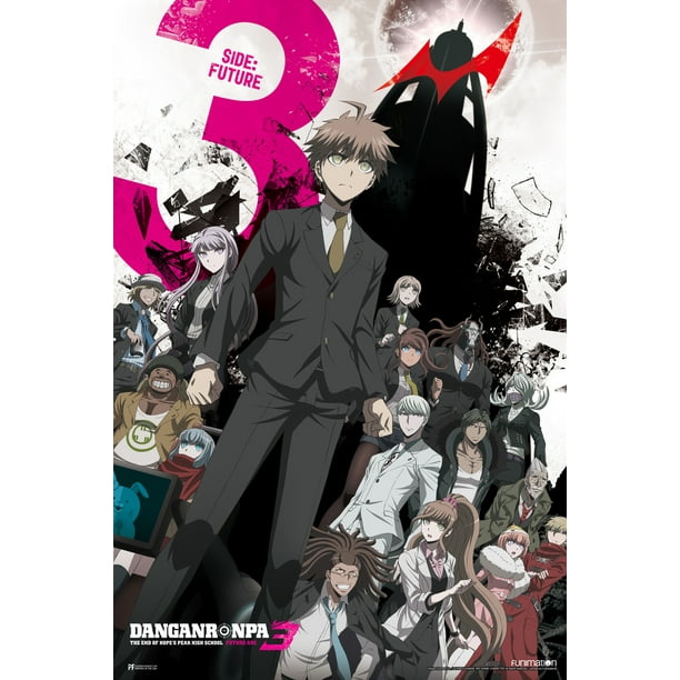 danganronpa 3 future video game gamer gaming danganronpa manga anime posters danganronpa merch dangan ronpa anime room decor merchandise school trilogy cool wall decor art print poster 12x18 walmart com