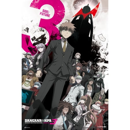 Danganronpa 3 Future Video Game Gamer Gaming Danganronpa Manga Anime Posters Danganronpa Merch Dangan Ronpa Anime Room Decor Merchandise School Trilogy Cool Wall Art Print Poster 12x18