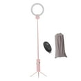 thumbnail image 4 of Miulika 10" with Tripod Stand Phone Holder Foldable and Portable with Storage Pink, 4 of 9