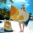 thumbnail image 1 of PEONAVET Beach Towels Oversized Two-in-one Beach Bag-digital Printed Drawstring Bag- Microfiber Beach Towel-bath Towel, 1 of 9