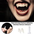 thumbnail image 2 of Dentiers Vifs d'Halloween Se Démarquent avec des Dents Réalistes Accessoire Difficile Grand Application Dentier Simulé, 2 of 8