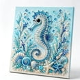 thumbnail image 4 of Clearance Gunhay Ocean Theme Pearl Art DIY Kit DIY Pearl Painting Kit, Ocean Diamond Art for Adults & Beginners, Sparkling Coastal Wall Decor for Ocean Lovers (Seahorse), 4 of 6