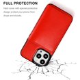 thumbnail image 6 of REQO Compatible with iPhone 13 Pro Max Wallet Case Credit Card Holder, Premium Leather Kickstand Durable Shockproof Protective Cover for iPhone 13 Pro Max 6.7 Inch(Red), 6 of 7