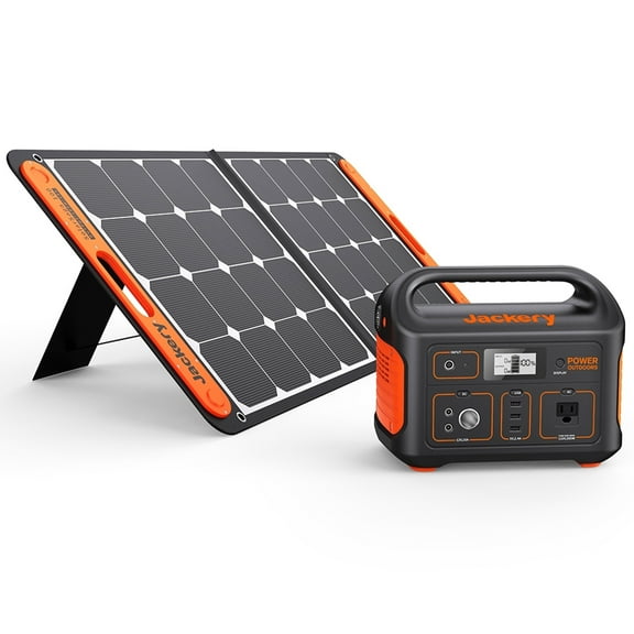 Jackery Solar Generator 550 (includes (1) Explorer 550   (1) SolarSaga 100W)