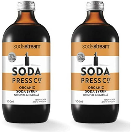 

Sodastream Soda Press Organic Ale Flavor Mix Ginger 16.9 Fl Oz (Pack Of 2)