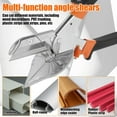 thumbnail image 2 of WNFJR Miter Shears, Multifunctional Trunking Shears for Angular Cutting of Moulding and Trim, Hand Tools for Cutting Wood and Plastic, 2 of 3