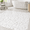 White Terrazzo Marble-12x12 Inch-40, variant on Matte White Vein Marble 12x12 Inch 40-pack Peel and Stick Vinyl Floor Tiles