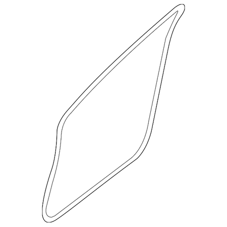 Genuine OE Nissan Weather-Strip On Body - 76922-3KA0A