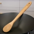 thumbnail image 4 of Joyce Chen J33-2012 Burnished Bamboo Mixing Spoon (15-In.), 4 of 7