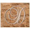 thumbnail image 2 of Wooden Letter D, Wooden Wall Hanging, Large Wooden Letters, Cursive Wood Letter, 2 of 9