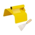 thumbnail image 2 of CarpNettore Landscape Curb Trowel Concrete Curb Tool Plasterer Multifunctional Margin Finish Beveled Edge Yellow, 2 of 9