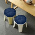 thumbnail image 4 of Clearance Outdoor Seat Cushions, Seat Cushions Outdoor, 18x18 in Kitchen Chair Cushions, Butt Cushion for Long Sitting(Dark Blue), 4 of 4