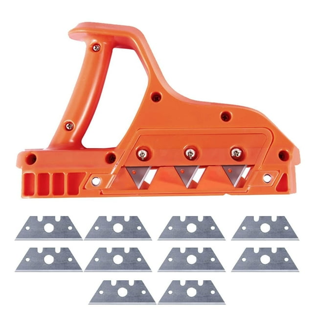 Ctnporpo Plasterboard Fast Cutter Plasterboard Edger Precise 45° 60° Gypsum Board Hand Plane With 10 Drywall Edge Chamfer Woodworking Hand Tool Cutting for Drywall Plasterboard Woodworking Tools