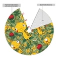thumbnail image 4 of Lsque Pikmin Print Christmas Tree Skirt, Tree Skirt with Ties or Velcro, Perfect for Holiday Decorations, Halloween, and New Year-48", 4 of 7