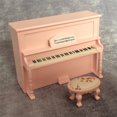 thumbnail image 2 of Set Creative Miniature Scale 1 12 Dollhouse Piano Dollhouse Mini Piano Solid Color Dollhouse Decor heqiyong LED, 2 of 2