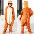 thumbnail image 7 of Jiibva Unisex Adult Hooded Flannel Pajamas Sleepsuit Onesie Sleepwear Nightwear, 7 of 7