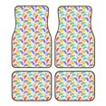thumbnail image 1 of Disketp Colored Armadillos for Crystal Velvet Car Mats Four-Piece Set,All-Season Automotive Protection, Vehicles, Cars, Trucks, and SUVs,Anti-Slip Design, 1 of 7