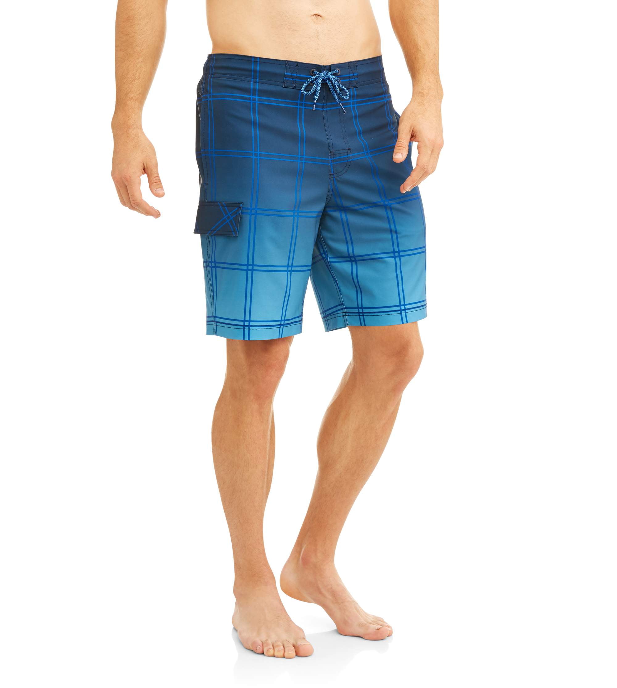 Men's Plaid Eboard Swim Shorts