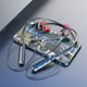 thumbnail image 5 of Auricures Bluetooth Estéreo Portátil Bluetooth 5.1 Prácticos Auricures Inalámbricos Montado en el Cuello Auricures con Banda para el Cuello para, 5 of 10