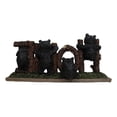 thumbnail image 6 of Rustic Western Forest Black Bear Cubs By Tree Logs HOME Sign Desktop Plaque, 6 of 7