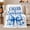 Called Courageous, variant on Blue Bow Winter Holiday Religious, Festive Holiday Scene, Warm Flannel Blanket for Living Room and Family Room with Detailed Artwork, Art Lovers Christmas Gift, Festive Home Decor