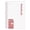 Red, variant on Hearthoom A5 Spiral Notebook,Waterproof with 180° Flat Lay Water Flexible Softcover Ruled 60 Pages Journals for Study And Notes,Sky Blue
