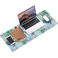 thumbnail image 3 of Gaming Mouse Pad Cactus Pattern XXL XL Large Mouse Pad Mat Long Extended Mousepad Desk Pad Non-Slip Rubber Mice Pads Stitched Edges Thin Pad (31.5x11.8x0.12Inch)-Green Cactus, 3 of 6