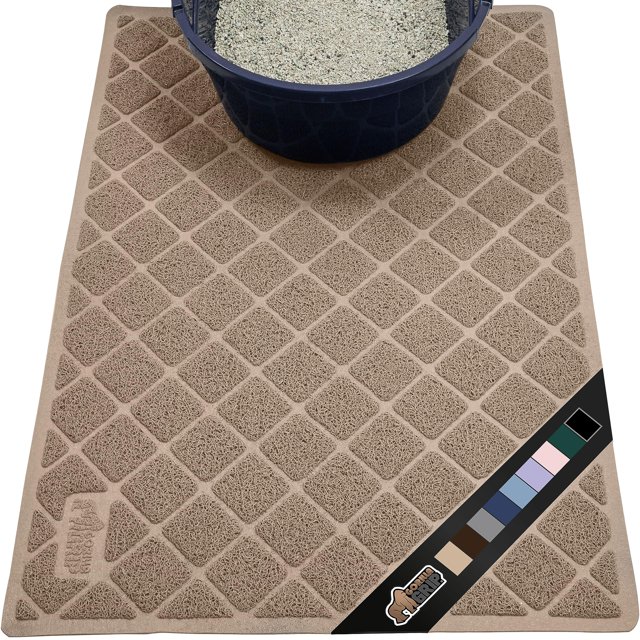 Bandeja higiénica para gatos Gorilla Grip, 100% impermeable, 28 x 40