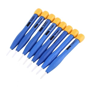 Screwdriver Set,8pcs Adjust Frequency Screwdriver Screwdriver Set Antistatic Screwdriver Cermamic Set Optimal Efficiency