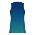 thumbnail image 5 of Mens Summer Beach Tank Tops Workout Muscle Gym Sleeveless T Shirts Crew Neck Gradient Tee Tops, 5 of 5