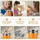 thumbnail image 5 of Vaso Rommeka Kids de acero inoxidable con tapa, 350 ml, paquete de 5, 5 of 9