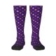 thumbnail image 1 of Fotbe Purple Mardi Gras Calcetas Divertidas Estampadas para Hombre y Mujer, Calcetas de Algodón hasta la Rodilla para Caminar, Correr, Enfermería y Embarazo, 1 of 6
