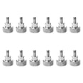 thumbnail image 2 of Kit de tornillos para prensatelas, cabeza grande, tuerca de rejilla de acero, práctico repuesto de apriete manual Longitud de rosca 7 mm, 2 of 9