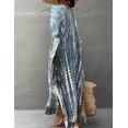 thumbnail image 4 of Robe de Plage à Imprimé pour Femmes à Manches Courtes, Grande Taille, Couvre-Maillot, 4 of 5