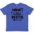 thumbnail image 3 of Inktastic Mama's Little Bestie with Arrow and Hearts Youth T-Shirt, 3 of 5