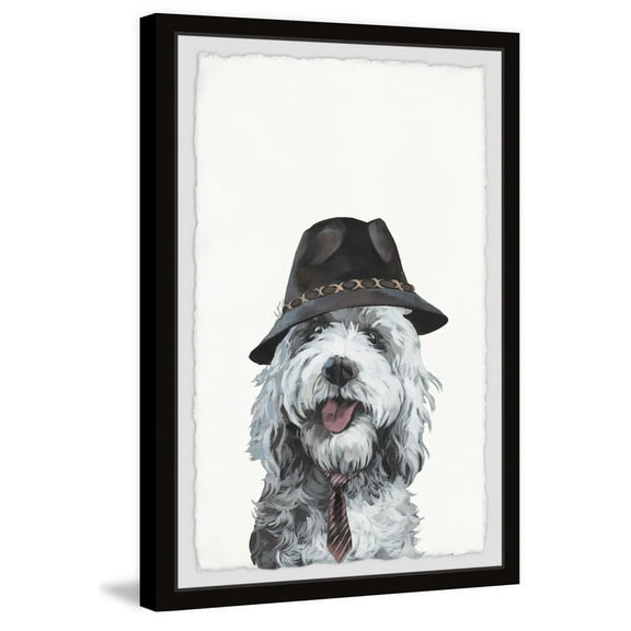Marmont Hill "Man's Best Friend" Framed Painting Print