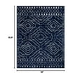 thumbnail image 4 of Lahome 5'x7 Washable Moroccan Area Rugs for Living Room, Non-Slip Indoor Bedroom Rug with Rubber Backing, Soft Blue Carpet for Nursery Office, 4 of 9