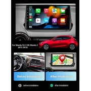 RoverOne 4+64GB Car Stereo CarPlay GPS Navigation Bluetooth for Mazda CX-3 CX3 Mazda 2 DK 2014-2021 Android Touch Screen Player