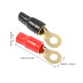 thumbnail image 2 of FOMIYES 3Pares Conectores Para Cable De De Latón En Auto Para Sonido Y Conexión Segura, 2 of 8